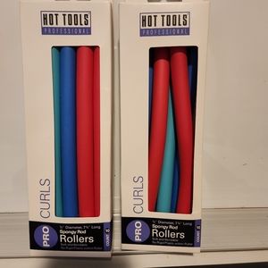 Hot Tools Professional spongy rod rollers.